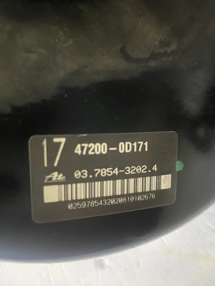 Servofreno Toyota Yaris 1.0 12V (51kw) - 472000D171