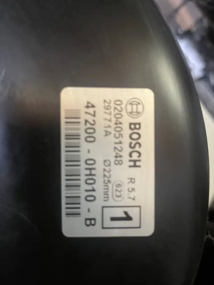 Servofreno Toyota Aygo 1.0 Benzina (49kw) - 472000H010B