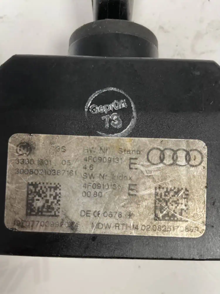 Blocchetto Accensione Audi Q7 3.0 TDI V6 (177kw) - 4F0909131