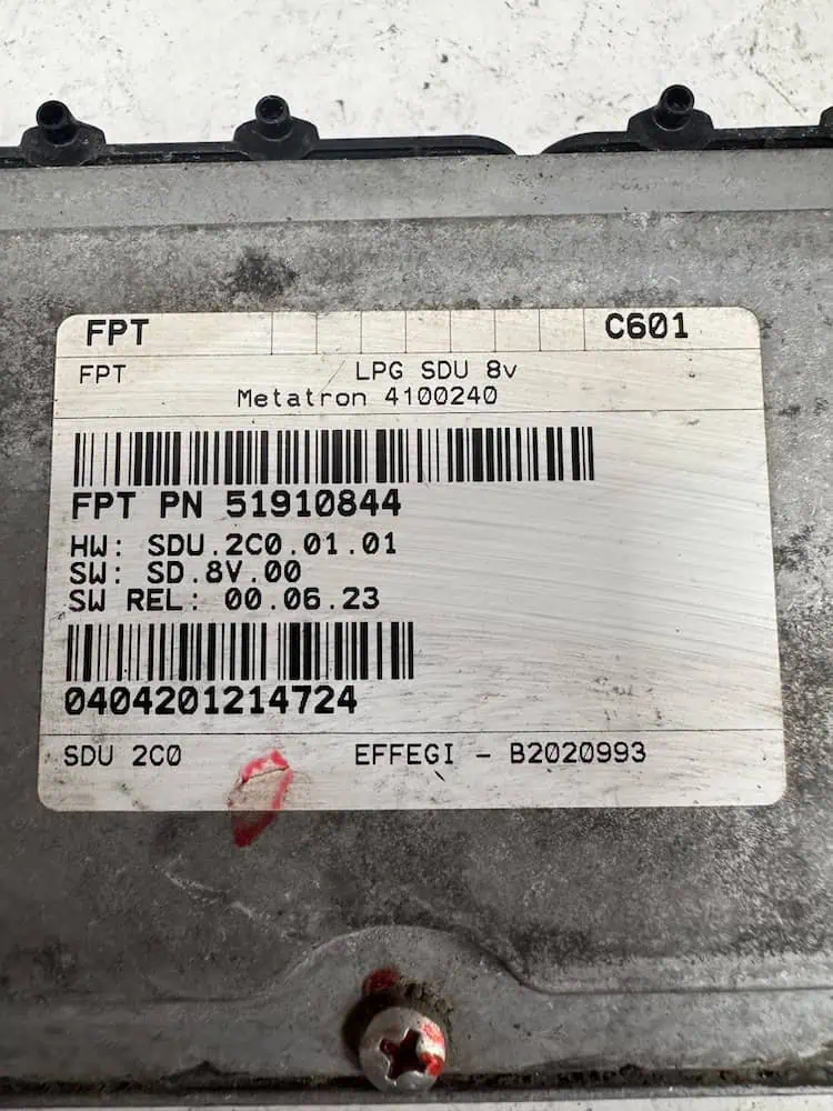 Centralina Motore Lancia Musa GPL 1.4 (57kw) - 51910844