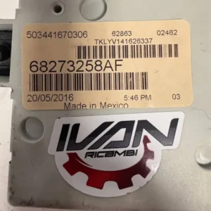 68273258AF-2 Centralina Body Computer Jeep Cherokee 3.2 V6 4x4 (200kw) - 68273258AF