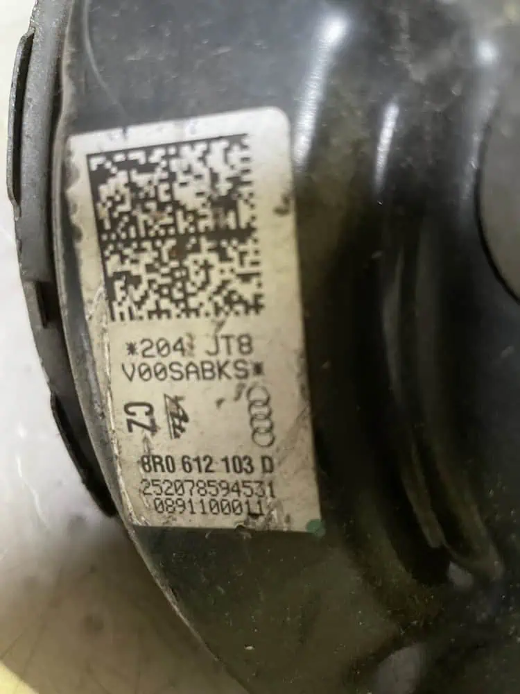 Servofreno Audi Q5 2.0 TDI (125kw) - 6R0612103D