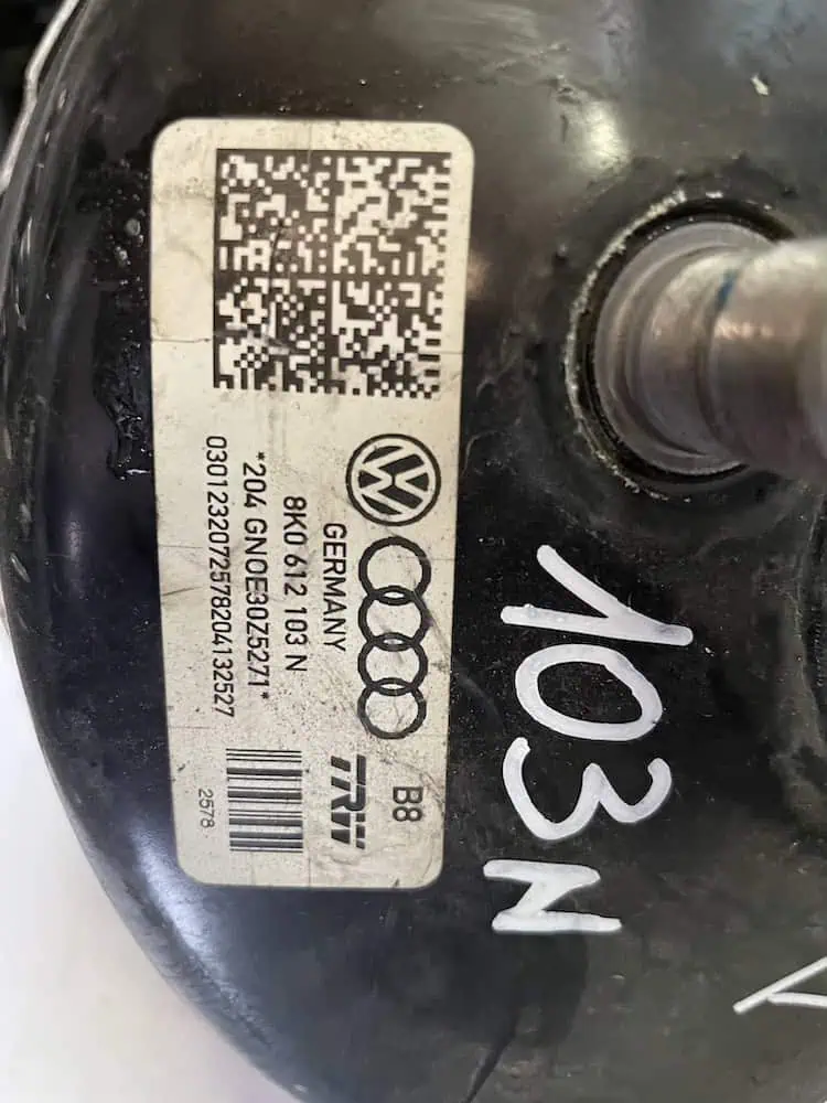 8K0612103N-2 Servofreno Audi A4 3.0 V6 TDI (180kw) - 8K0612103N