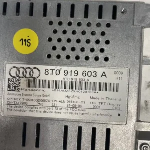 Display Multifunzione Audi A4 2.0 Tri (103kw) - 8T0919603A