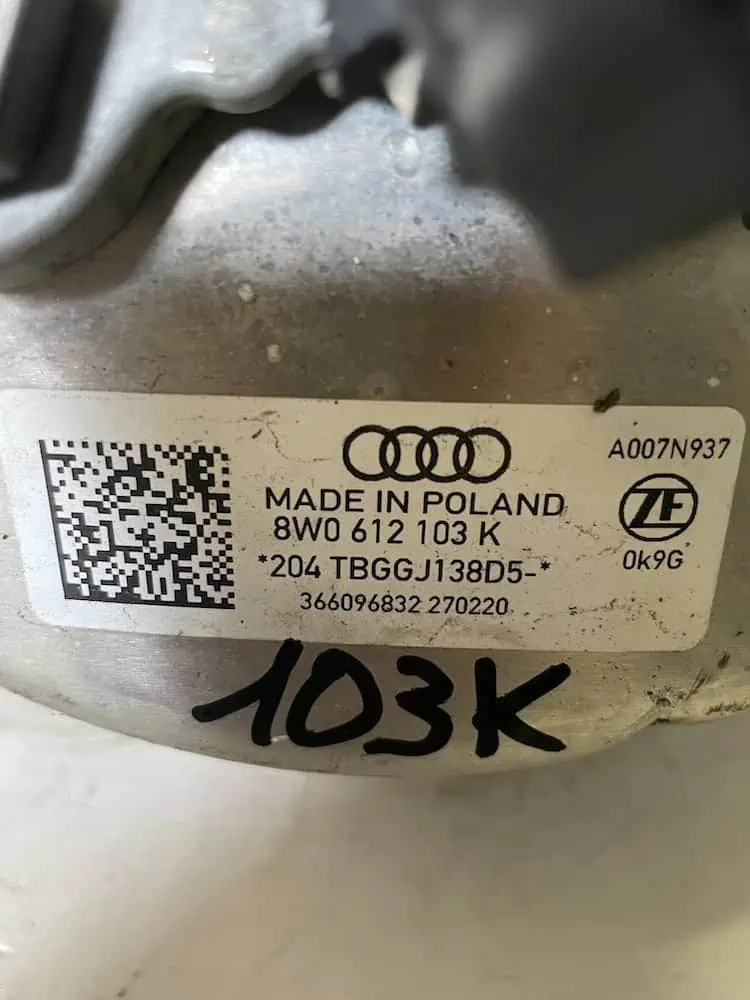 8W0612103K-2 Servofreno Audi A4 Avant 2.0 TDI (120kw) - 8W0612103K