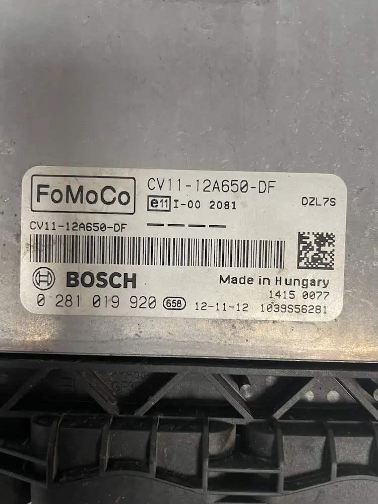 CV1112A650DF-2 Centralina Motore Ford B-Max 1.6 Ti (77kw) - CV1112A650DF