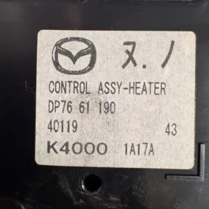 DP7661190-2 Comando Clima Mazda 2 1.4 TD (50kw) - DP7661190