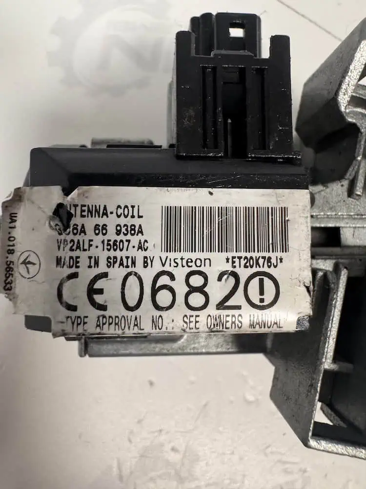 Blocchetto Accensione Mazda 6 2.0 DI (105kw) - VP2ALF15607AC