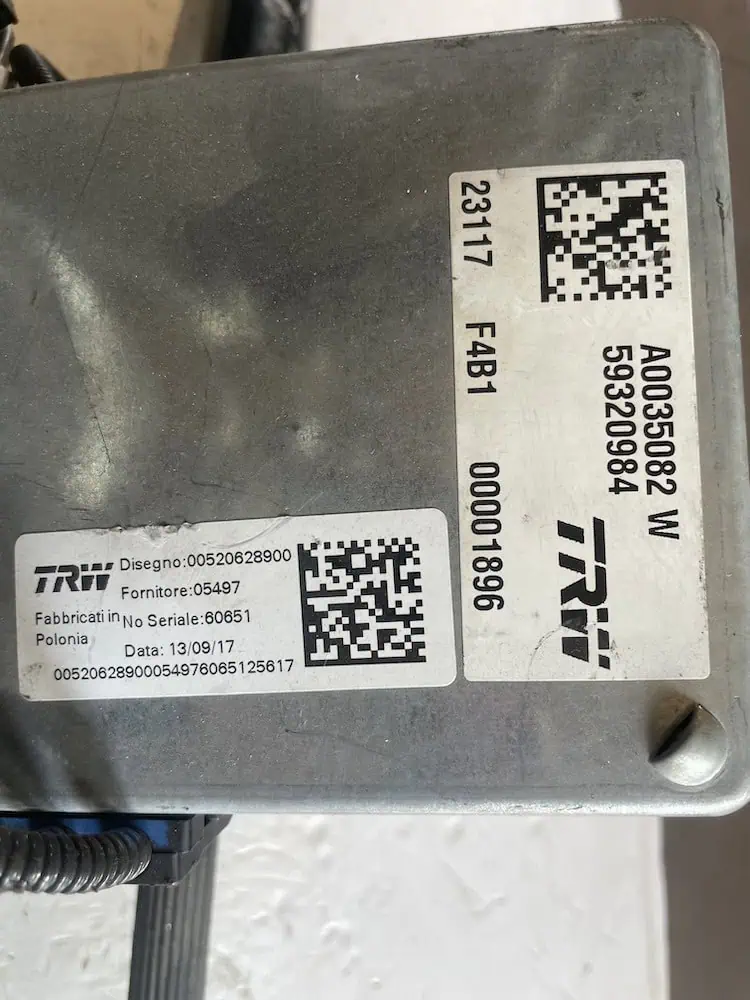 Piantone sterzo elettrico Fiat 500 X 1.6 MJT (88kw) - 00520628900