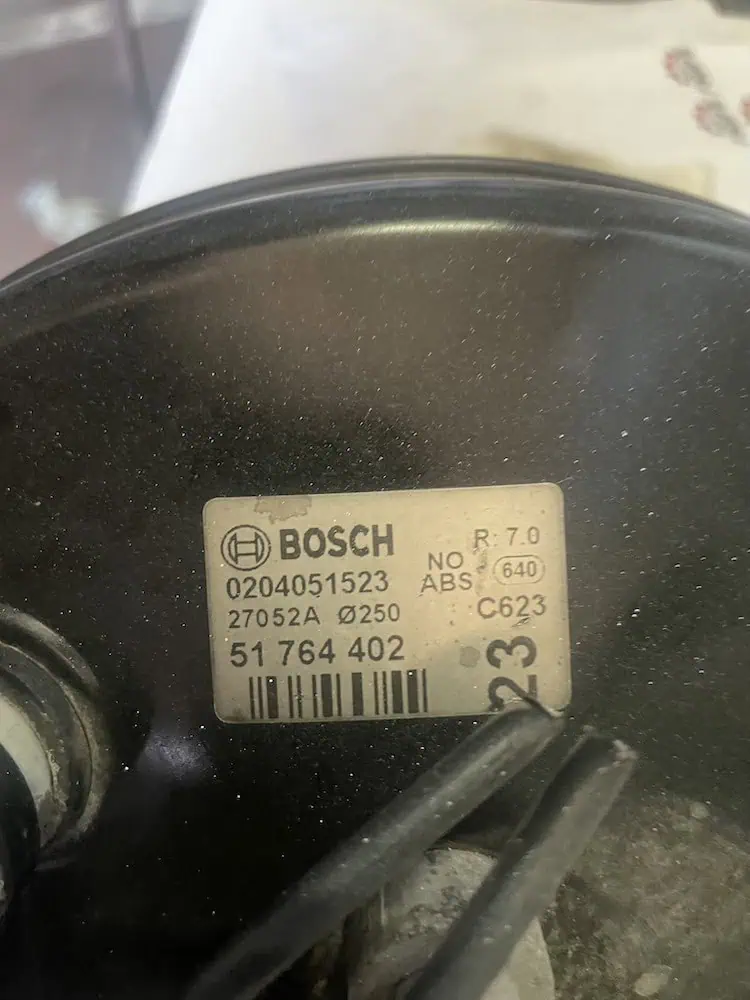 Servofreno Fiat Doblo 1.3 MJT (55kw) - 0204051523