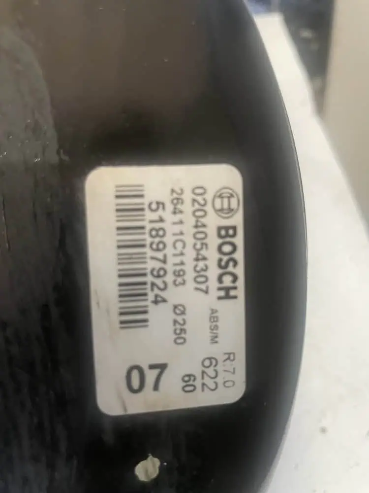 Servofreno Fiat Doblo 1.6 MJT (88kw) - 0204054307