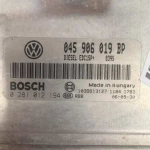 0281012194-2 Centralina Motore Volkswagen Polo 1.4 TDi (51kw) - 0281012194