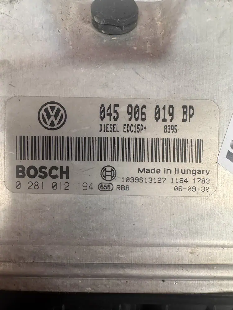 0281012194-2 Centralina Motore Volkswagen Polo 1.4 TDi (51kw) - 0281012194