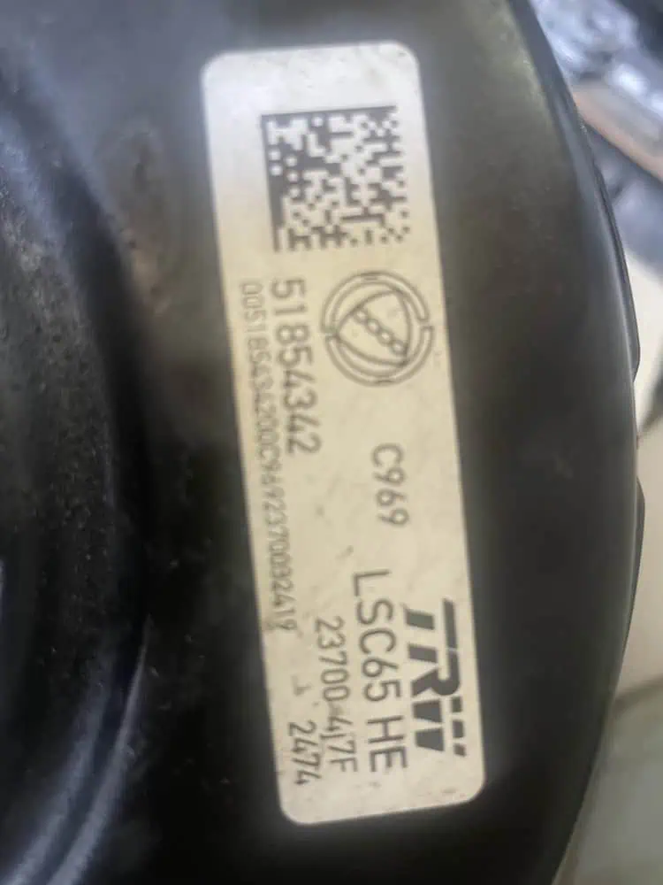 51854342-2 Servofreno Fiat Panda 1.2 Benzina (51kw) - 51854342