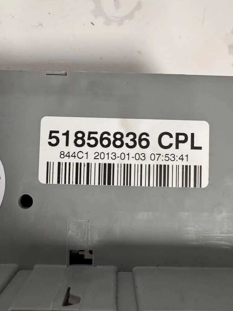Centralina Body Computer Lancia Delta 1.6 MJT (77kw) - 51856836