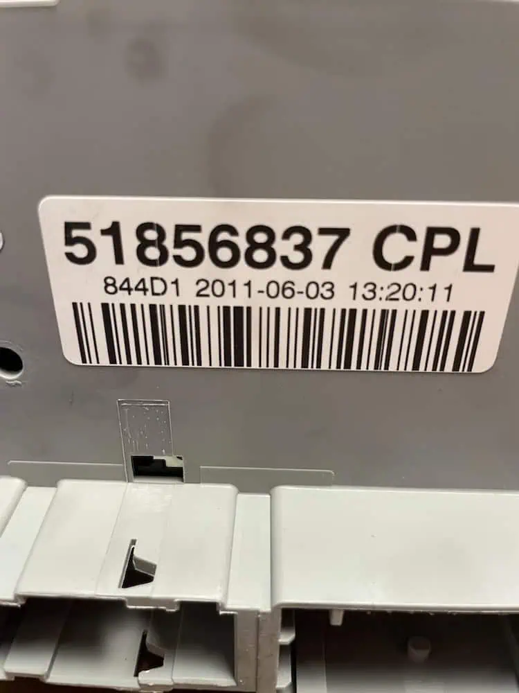 Centralina Body Computer Lancia Delta 1.9 Diesel (140kw) - 51856837