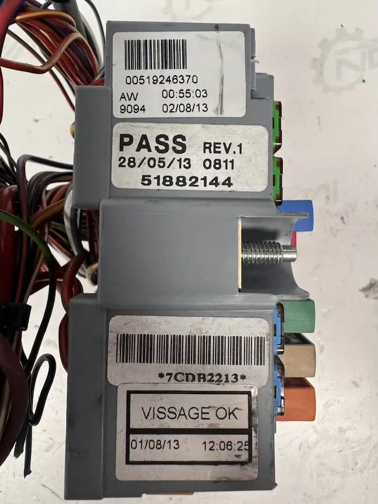51882144-2 Centralina Body Computer Fiat Panda 1.2 8V (51kw) - 51882144