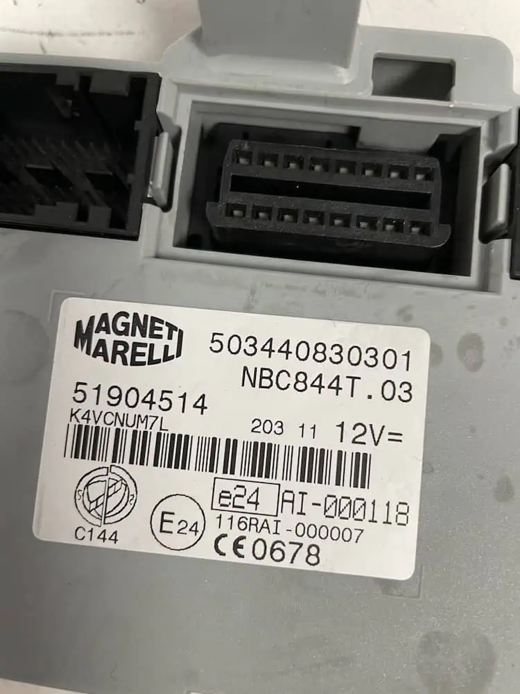 Centralina Body Computer Lancia Delta 3° Serie 1.6 Diesel (88kw) - 51904514