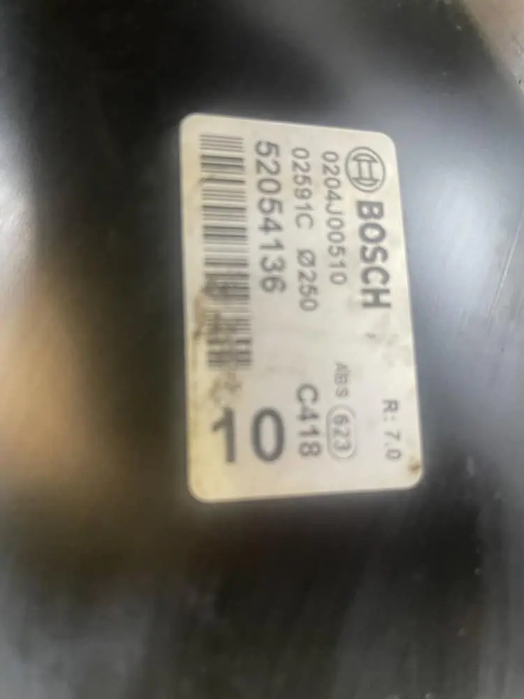 Servofreno Fiat 500L 1.3 MJT (70kw) - 52054136