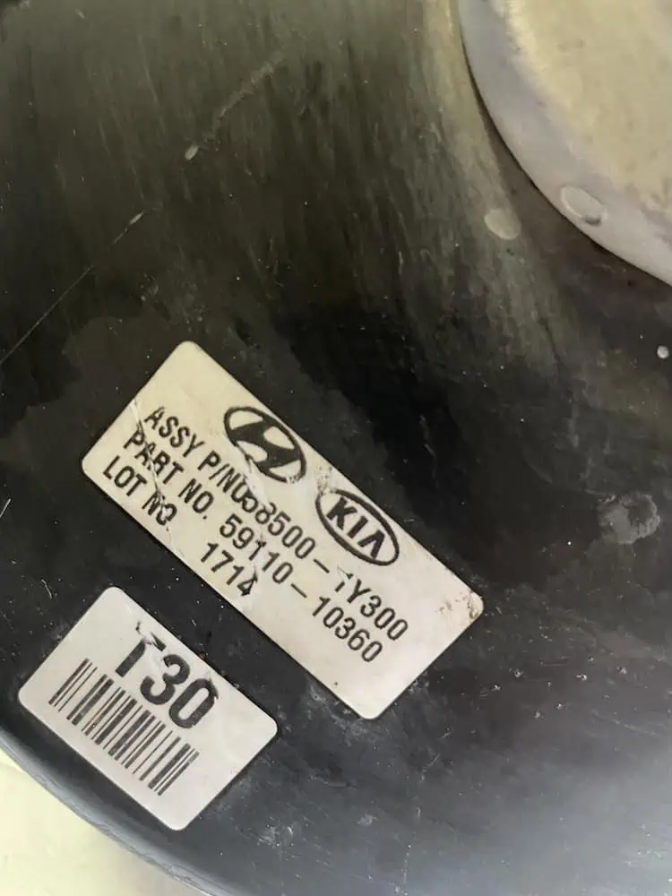 585001Y300-2 Servofreno Kia Picanto 1.0 Benzina (51kw) - 585001Y300