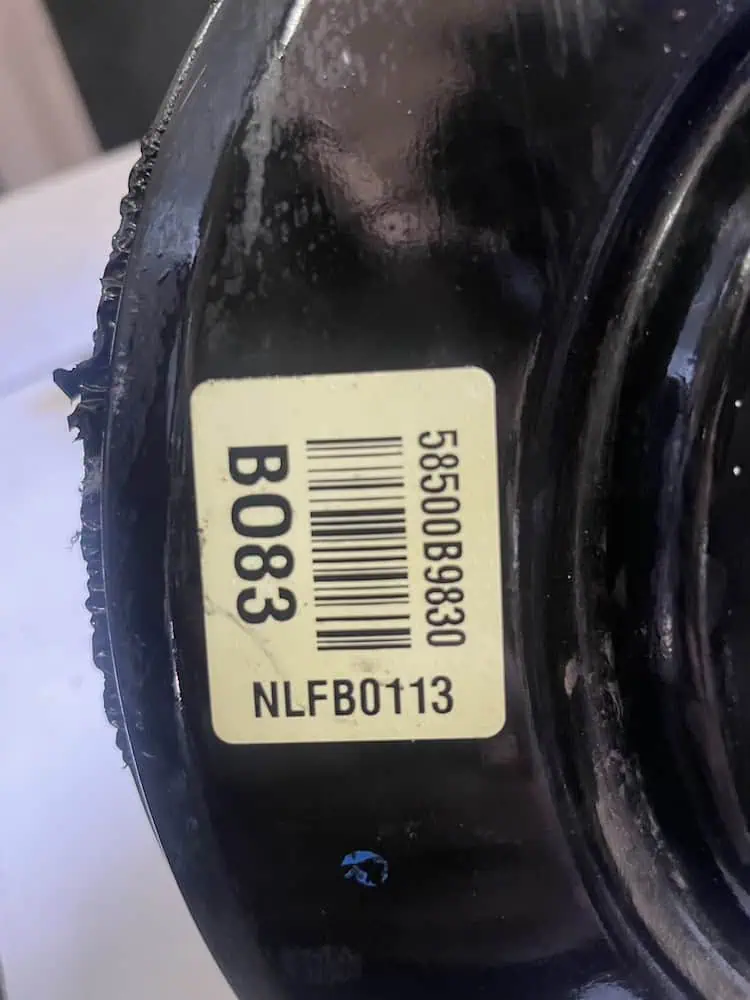 Servofreno Hyundai i10 1.0 Benzina 12V (49kw) - 58500B9830