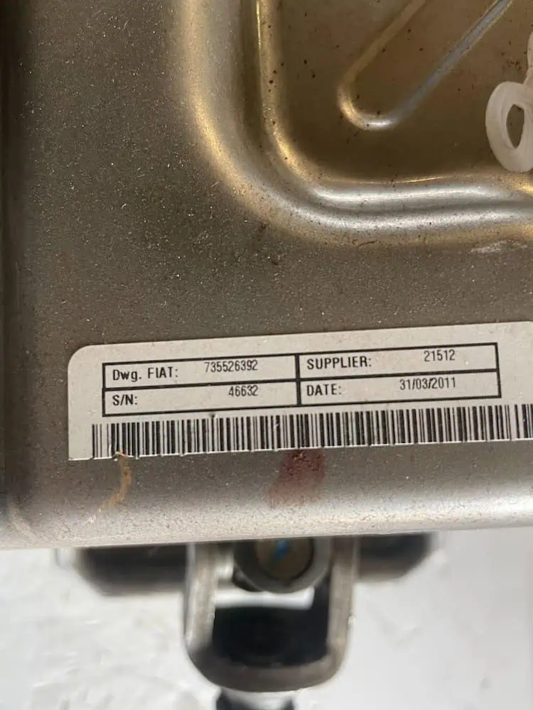 Piantone sterzo elettrico Fiat 500 0.9 TwinAir (62kw) - 735526392