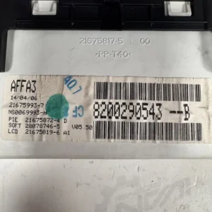 Monitor/Display Renault Laguna 2.0 dCi (110kw) - 8200290543B