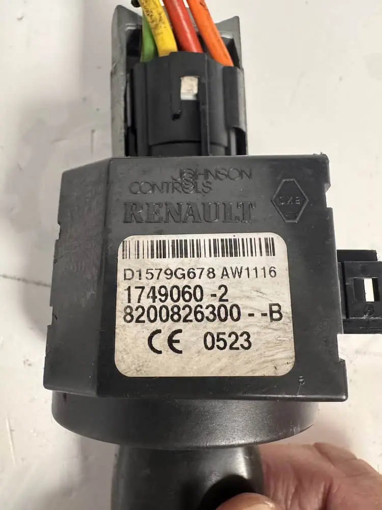Blocchetto Accensione Dacia Sandero 1.5 dCi (65kw) - 8200826300