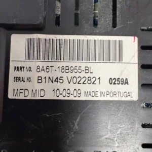 8A6T18B955BL-2 Display Multifunzione Ford Fiesta 1.4 Diesel (50kw) - 8A6T18B955BL