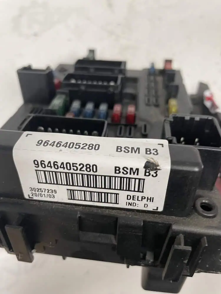 Centralina Body Computer Peugeot 206 1.4 (55kw) - 9646405280