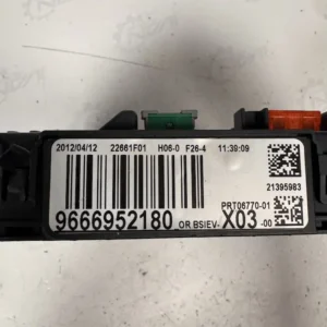 Centralina Body Computer Citroen C3 1.1 Benzina (44kw) - 9666952180