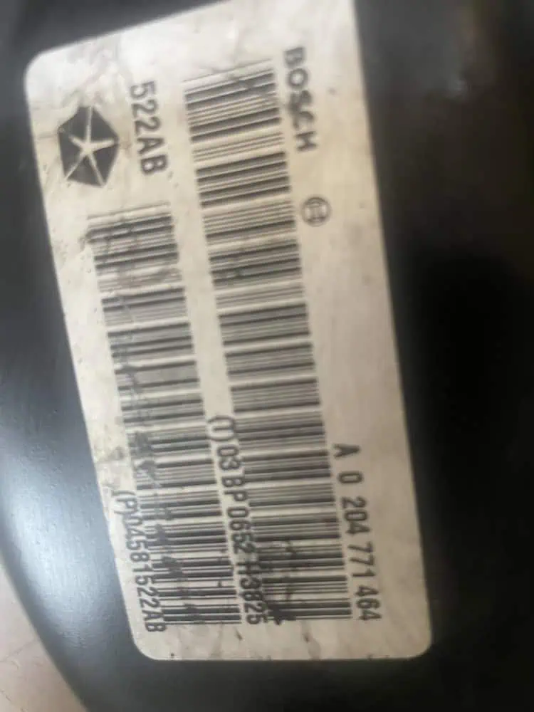 A0204771464-2 Servofreno Fiat Freemont 2.0 MJT (125kw) - A0204771464