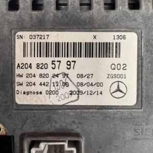 Screen/Display Mercedes-Benz GLK 350 - A2048205797
