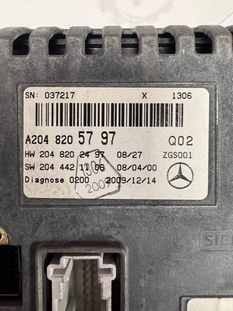 Screen/Display Mercedes-Benz GLK 350 - A2048205797