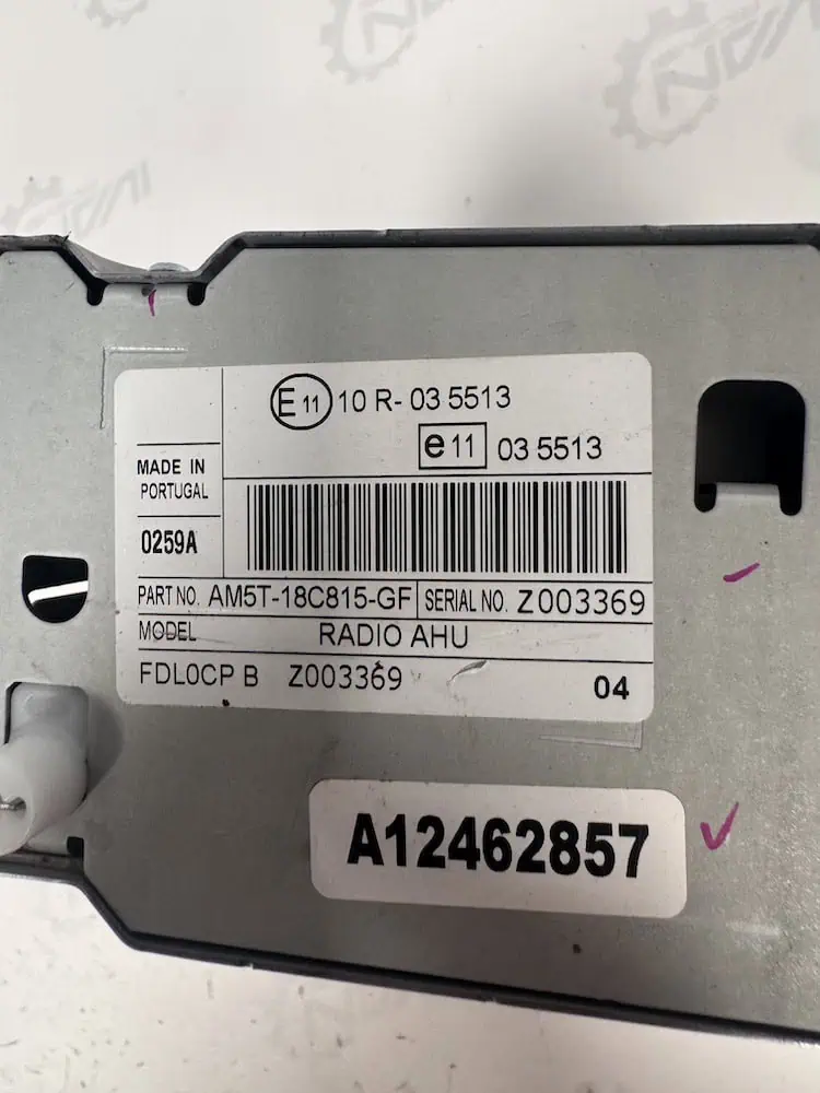 Autoradio/Lettore CD Ford C-Max 1.6 TDCi (70kw) - AM5T18C815GF