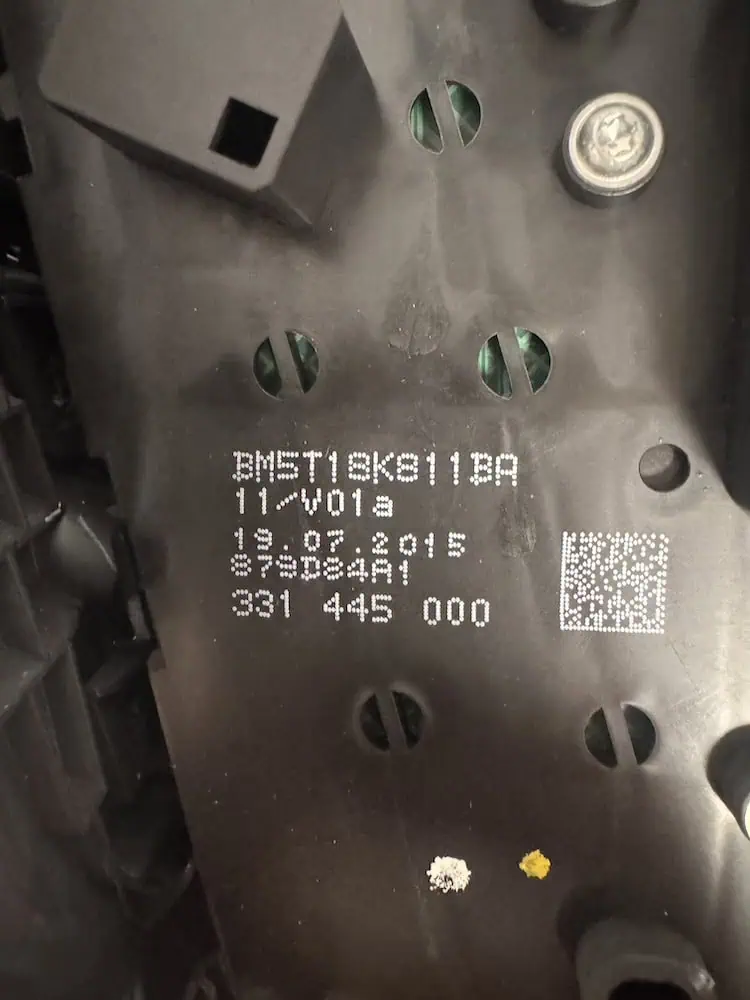 Comando Autoradio Ford Ecosport 1.0 Benzina (92kw) - BM5T18K811BA