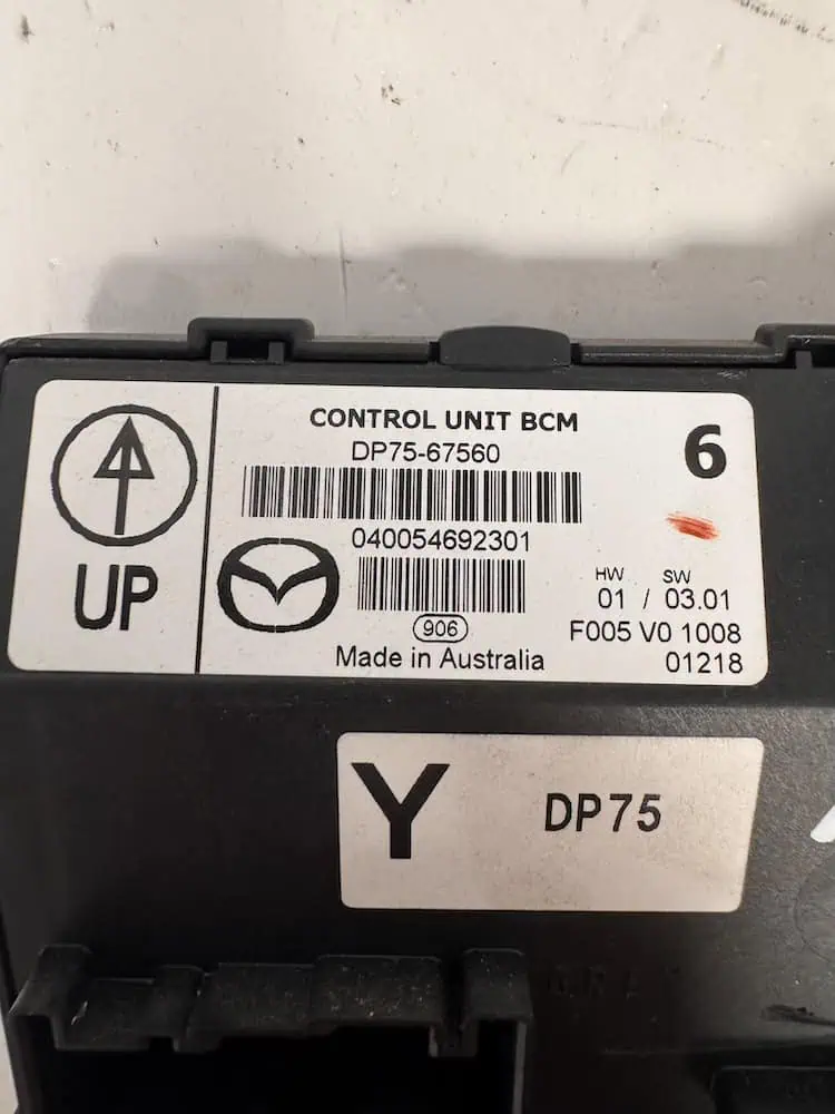 Centralina Body Computer Mazda 2 1.3 16V (55kw) - DP7567560