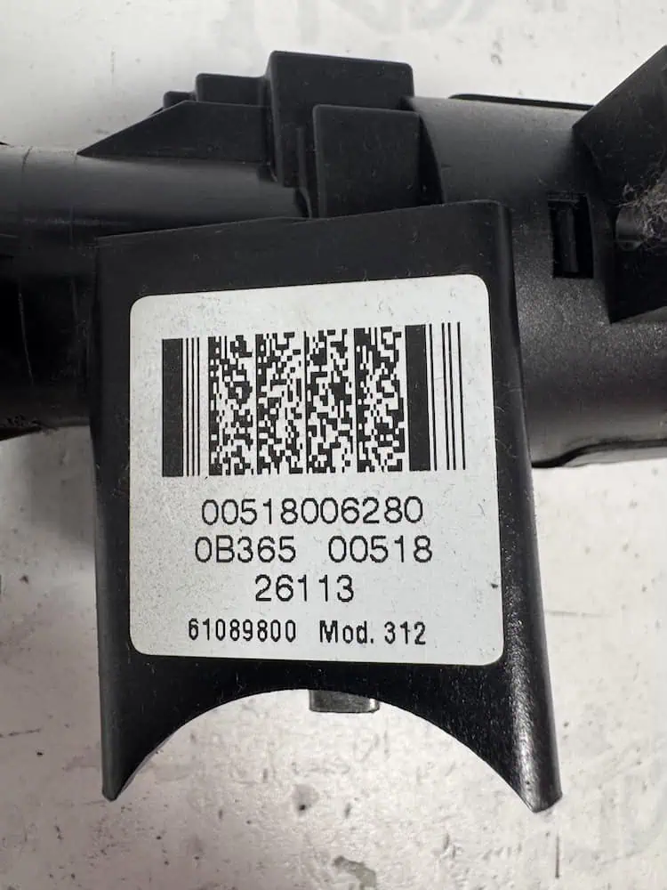 Blocchetto Accensione Fiat Panda 1.2 Benzina (51kw) - 00518006280