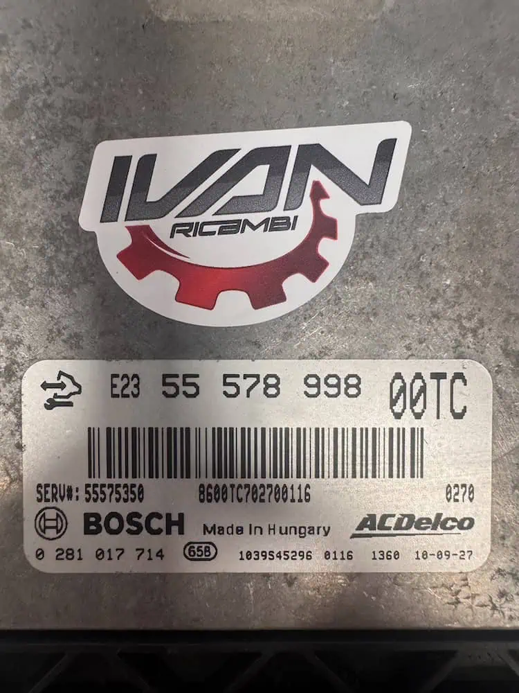 0281017714-2 Centralina Motore Opel Corsa 1.3 CDTi (70kw) – 0281017714
