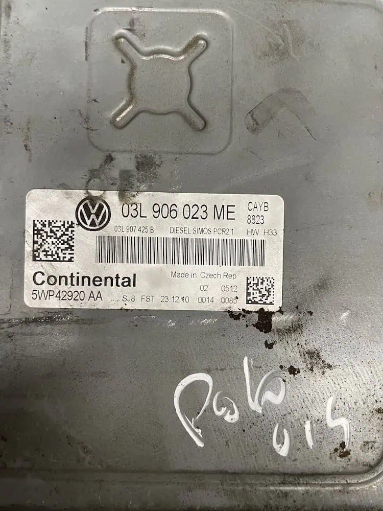 03L906023ME-2 Centralina Motore Volkswagen Polo 1.6 TDI (66kw) – 03L906023ME