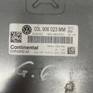 Centralina Motore Volkswagen Golf VI 1.6 TDI (77kw) - 03L906023MM