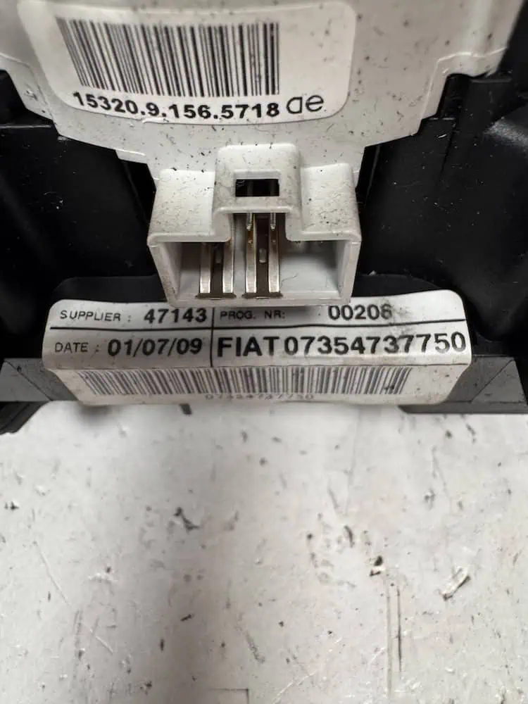 07354737750-2 Devioluci Lancia Delta 1.6 MJT (88kw) - 07354737750