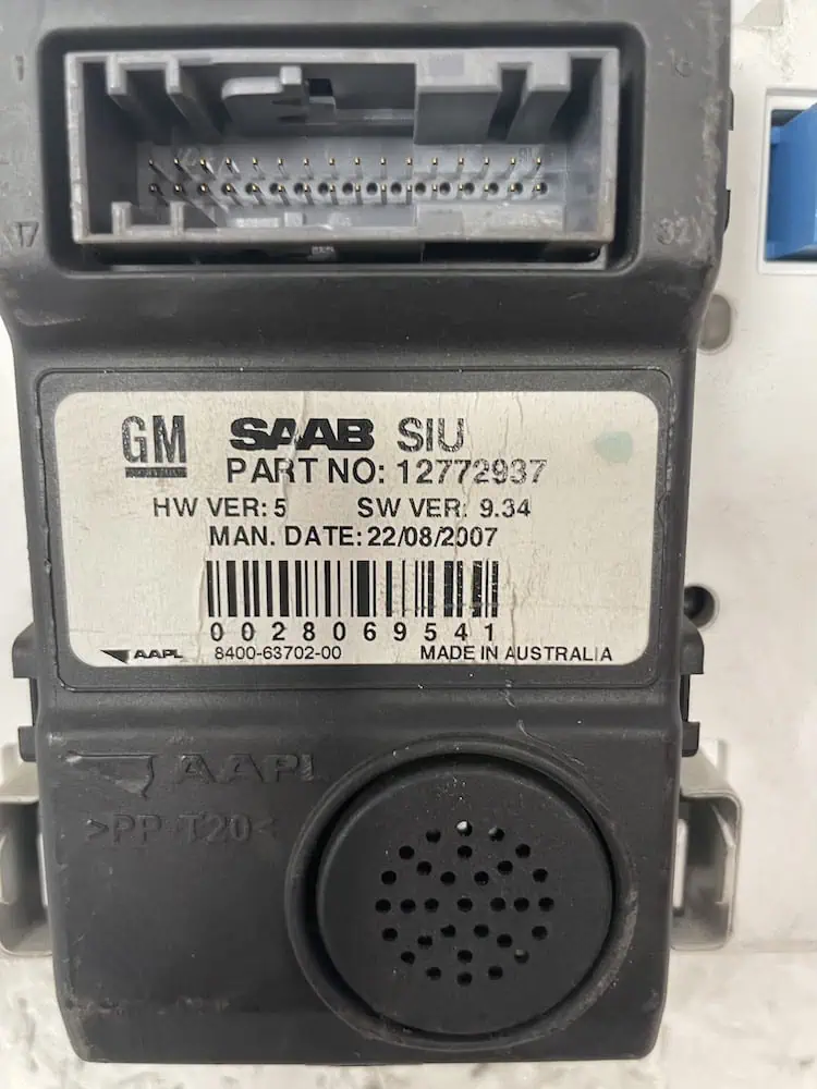 Quadro Strumenti Saab 9-5 2.3 T (191kw) – 12772937