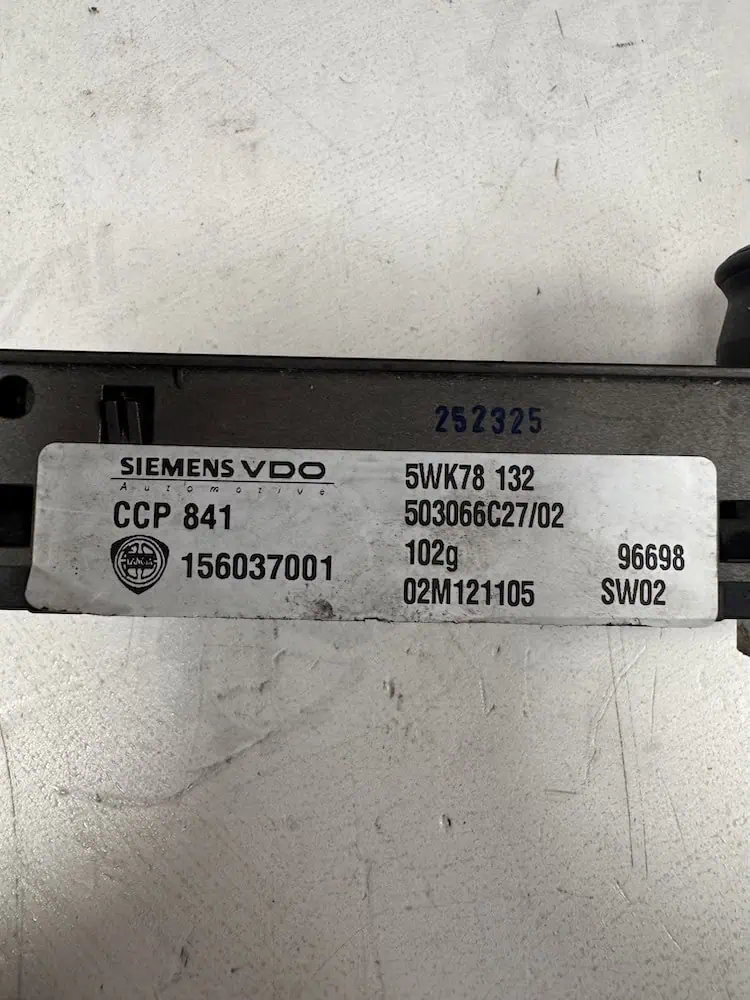 156037001-2 Comando Clima Lancia Thesis 2.4 MJT (129kw) - 156037001