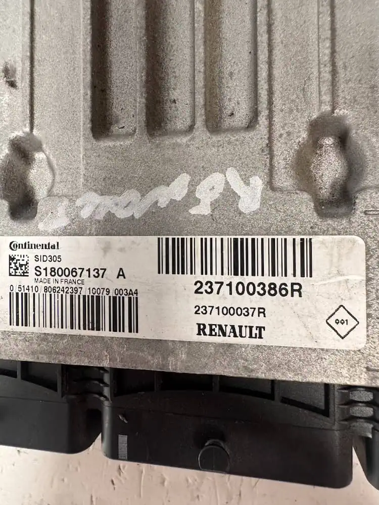 Centralina Motore Renault Megane 1.5 dCi (81kw) - 237100386R