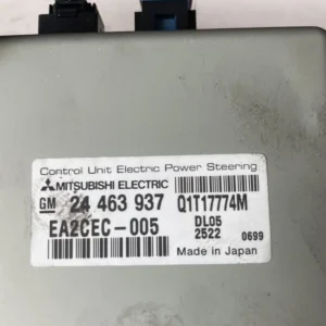 24463937-2 Piantone Sterzo Elettrico Opel Corsa C 1.2 (55kw) - 24463937