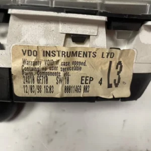 Quadro Strumenti Nissan Micra II 1.0 16V (40kw) – 248106F710