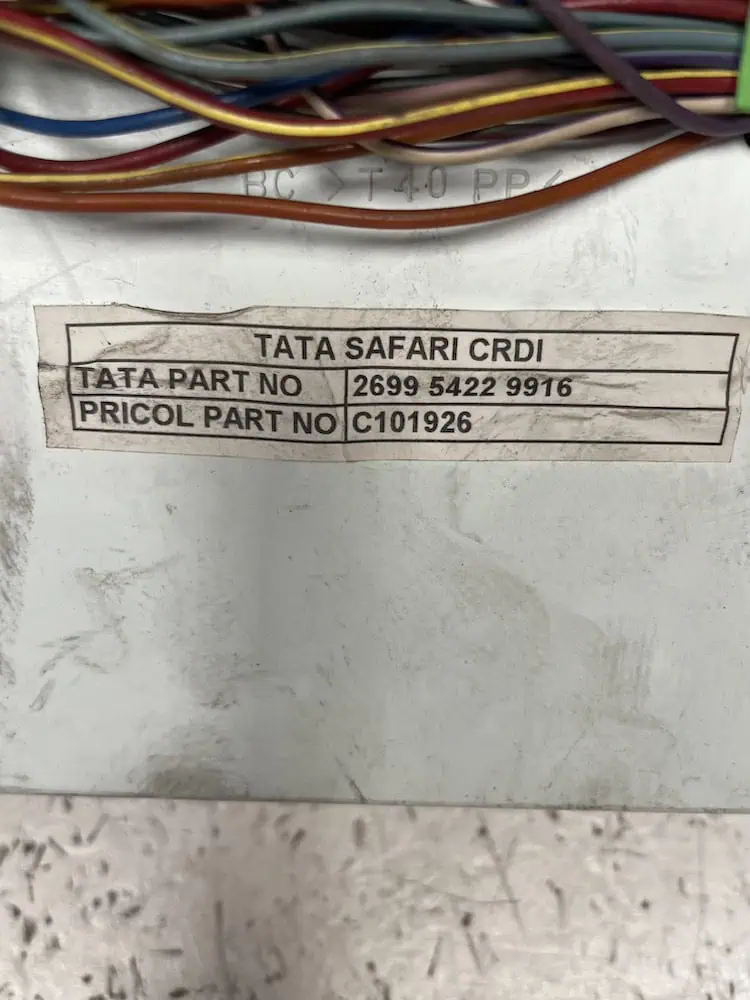 Quadro Strumenti Tata Safari 2.2 Diesel 4x4 (103kw) - 269954229916