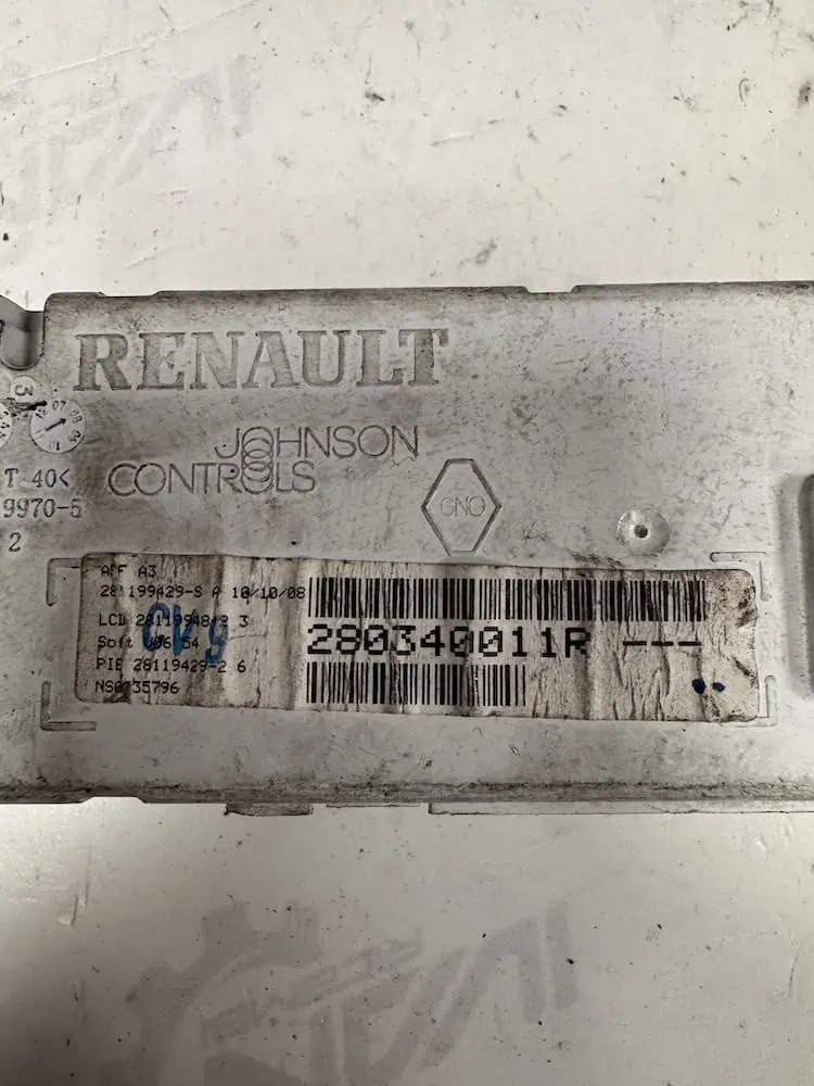 280340011R-2 Display Multifunzione Renault Megane 1.5 dCi (78kw) - 280340011R