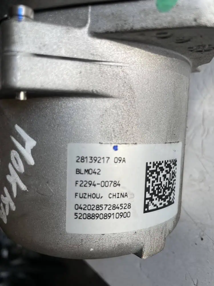 Piantone Sterzo Elettrico Opel Mokka 1.6 CDTI (100kw) – 2813921709A